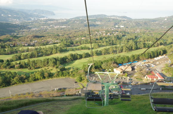 登山リフトから