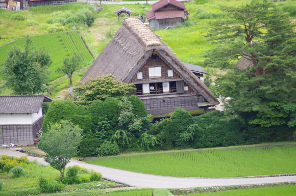 展望台から和田家