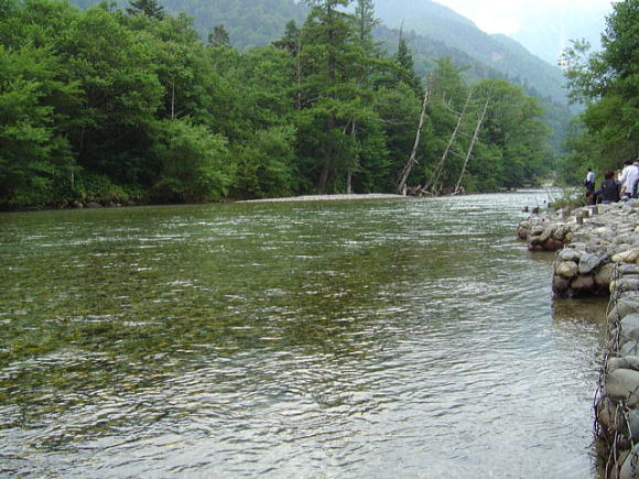 梓川の清流