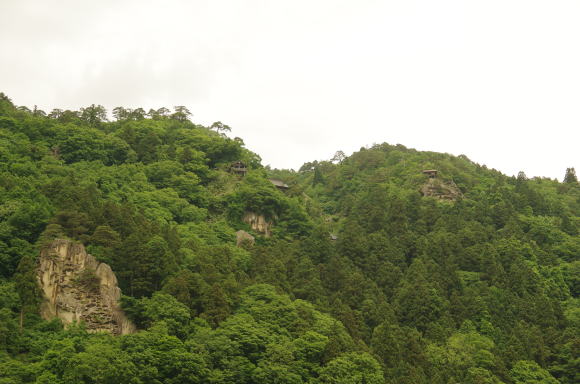 山寺駅からの風景