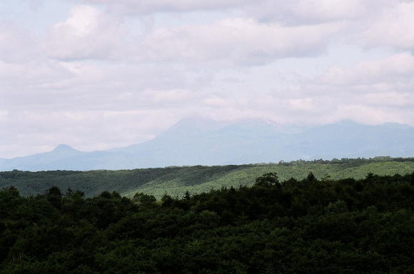 釧路湿原展望台から