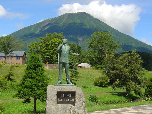 真狩村から羊蹄山