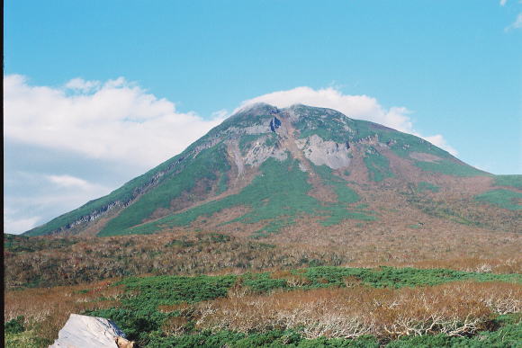 秋の羅臼岳