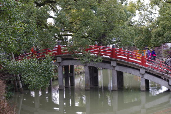 太宰府天満宮の三連太鼓橋