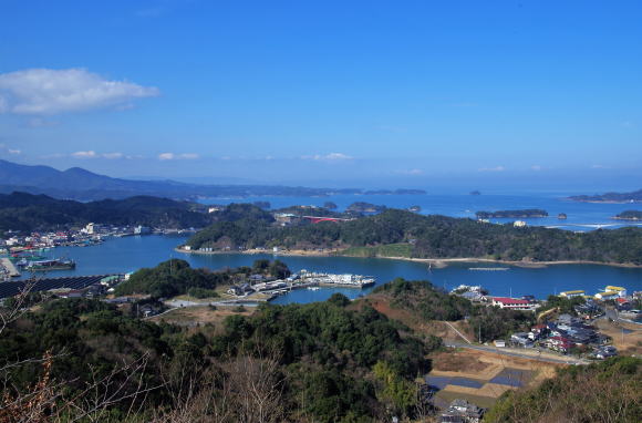 高舞登山からの眺望