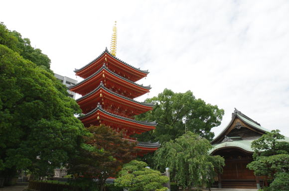 東長寺五重塔