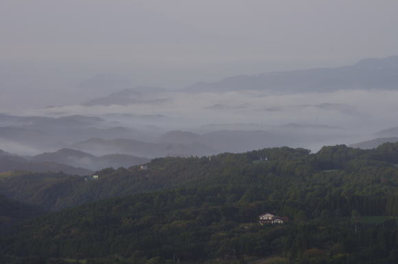 霧島高原から雲海