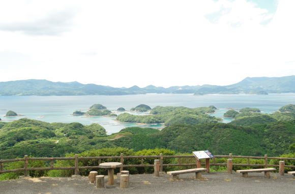 長串山公園から景観