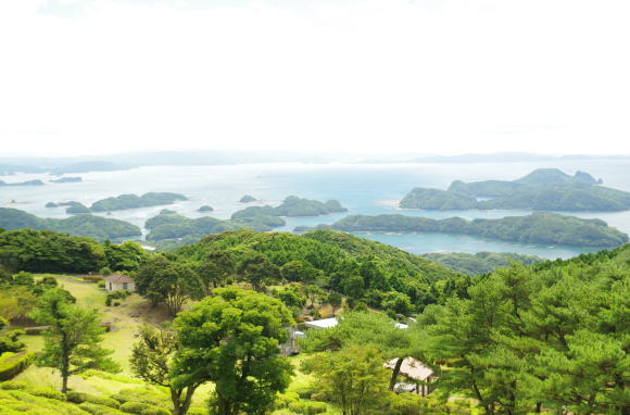 冷水岳公園から景観