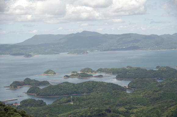 冷水岳公園から景観