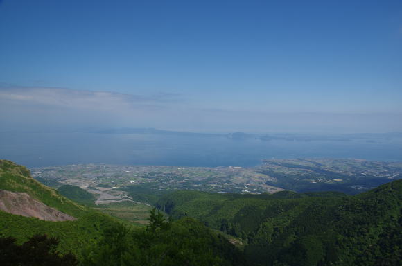 妙見岳山頂から絶景