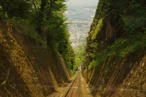 皿倉山ケーブルカー