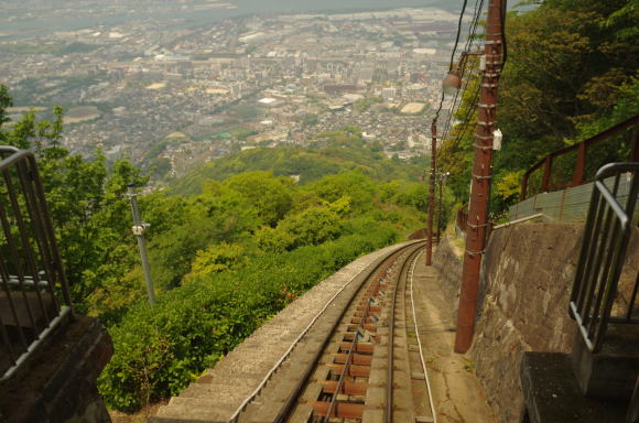 皿倉山ケーブルカー