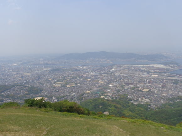 山頂から洞海湾