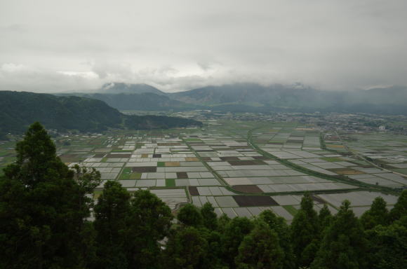 城山展望所の眺望