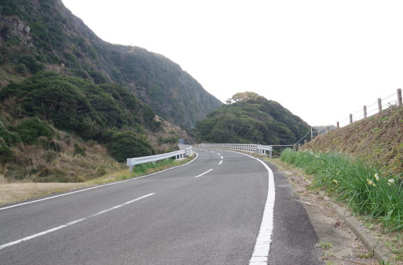 西海岸を走る道路