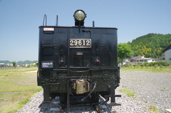 ９６００型蒸気機関車後方