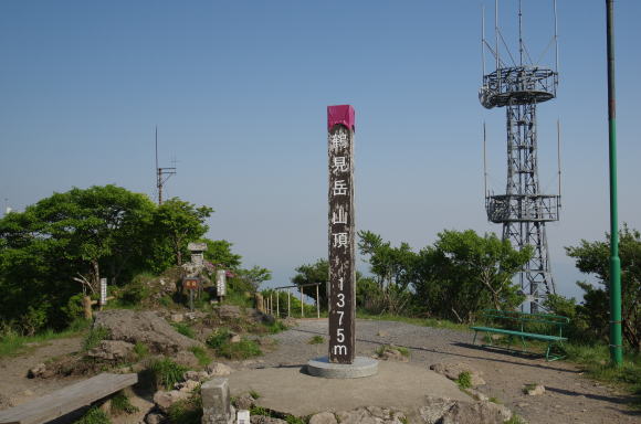 鶴見岳山頂