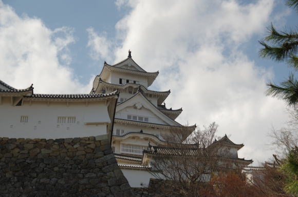 三の丸から姫路城