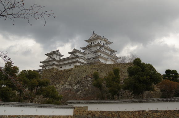 三国堀から姫路城