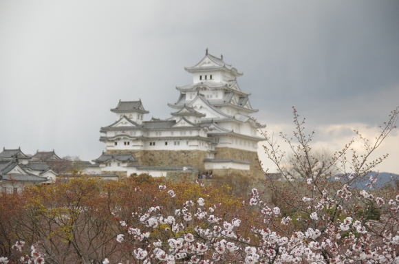 西の丸から姫路城