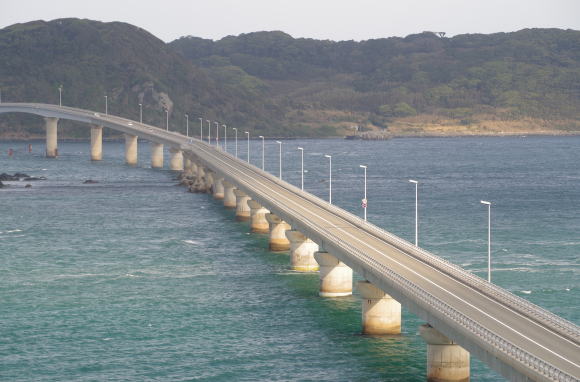 角島大橋全景