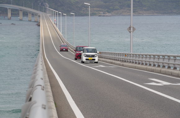 角島大橋全景